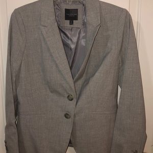 The Limited light gray blazer. Size 8 petite.